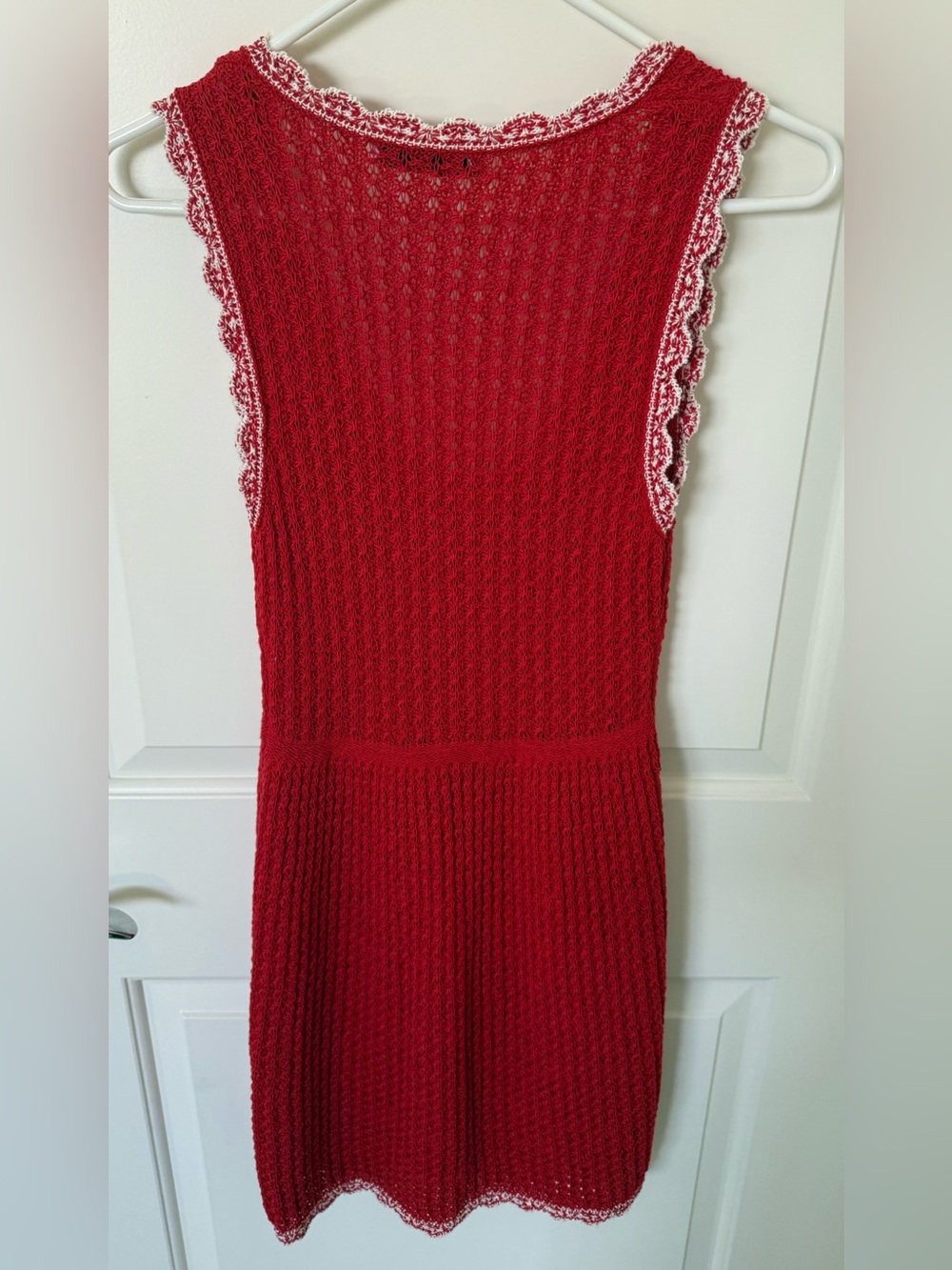 Zara Pointelle Mini Dress - Picture 5 of 7